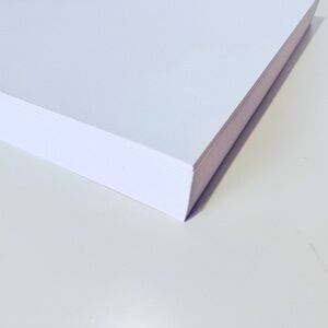 White Silk Matte Card Stock Paper Inkjet Printer 8.5”x11” - 100+ Pages